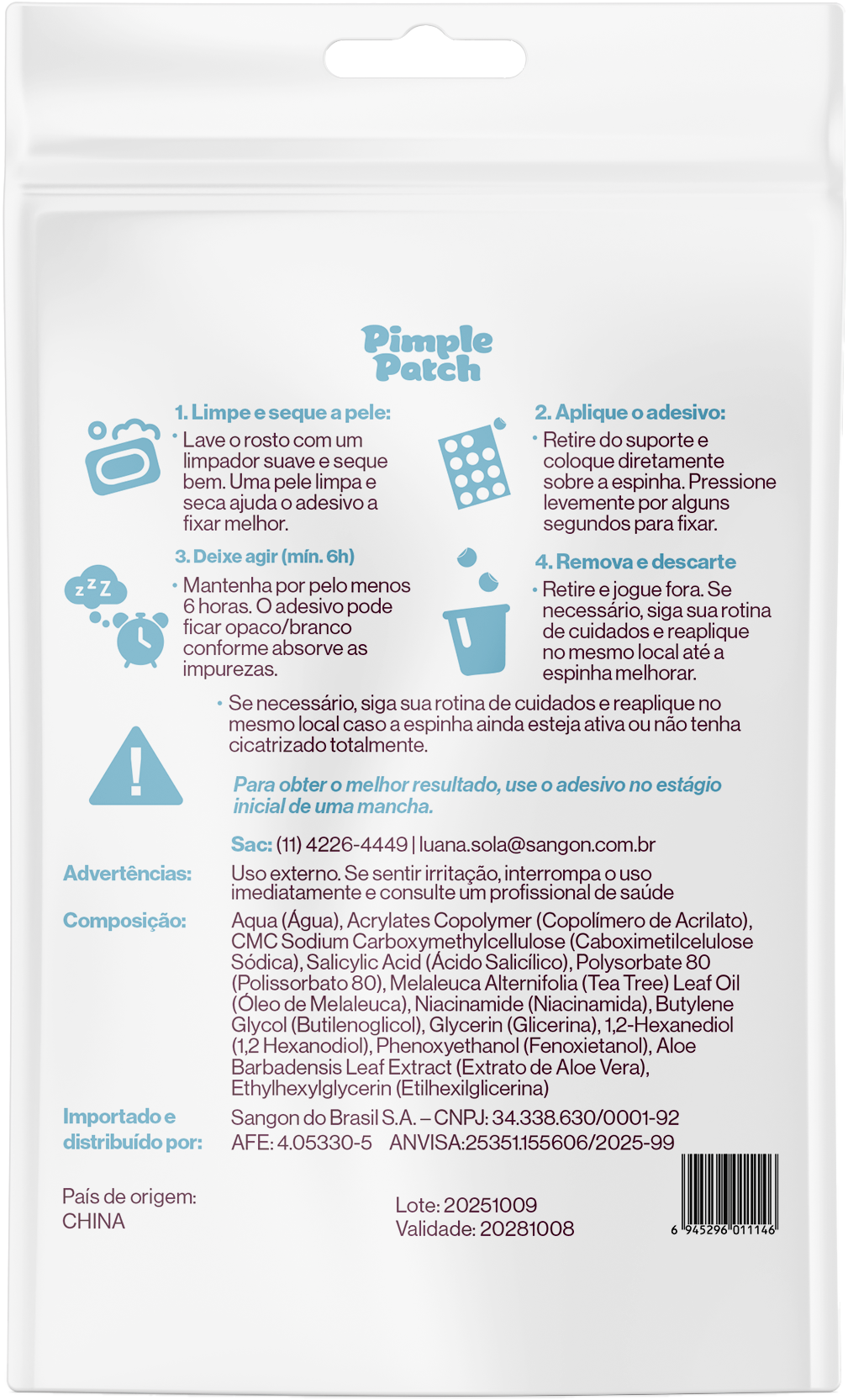 Pimple Patch Transparente