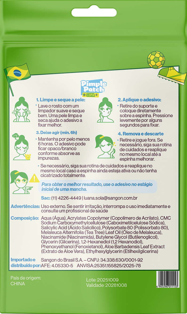 Pimple Patch Copa - Edição Limitada