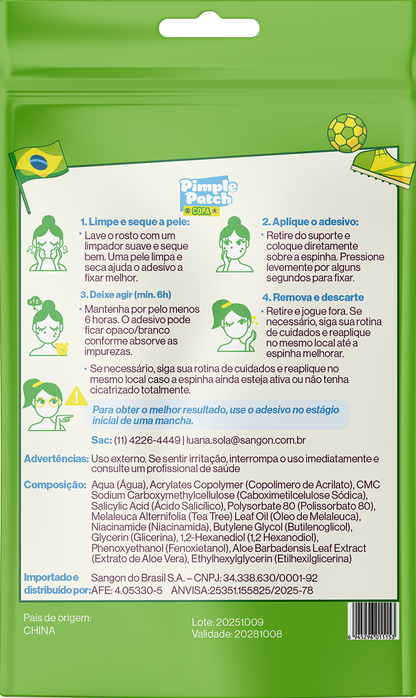 Pimple Patch Copa - Edição Limitada